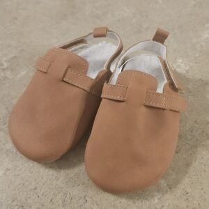 NWOT Carter's 6-9m Baby Shoes, Brown clog type, slip on, back strap